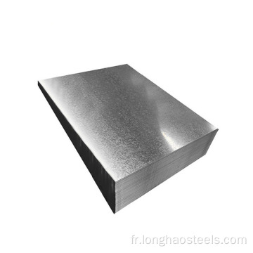 Plaque d&#39;acier en zinc en ondulation en onde galvanisée pour panneau de toiture
